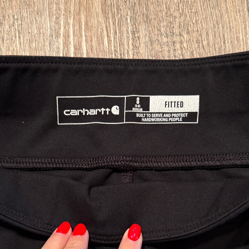 Carhartt Black Fitted Leggings - Picture 2 of 3